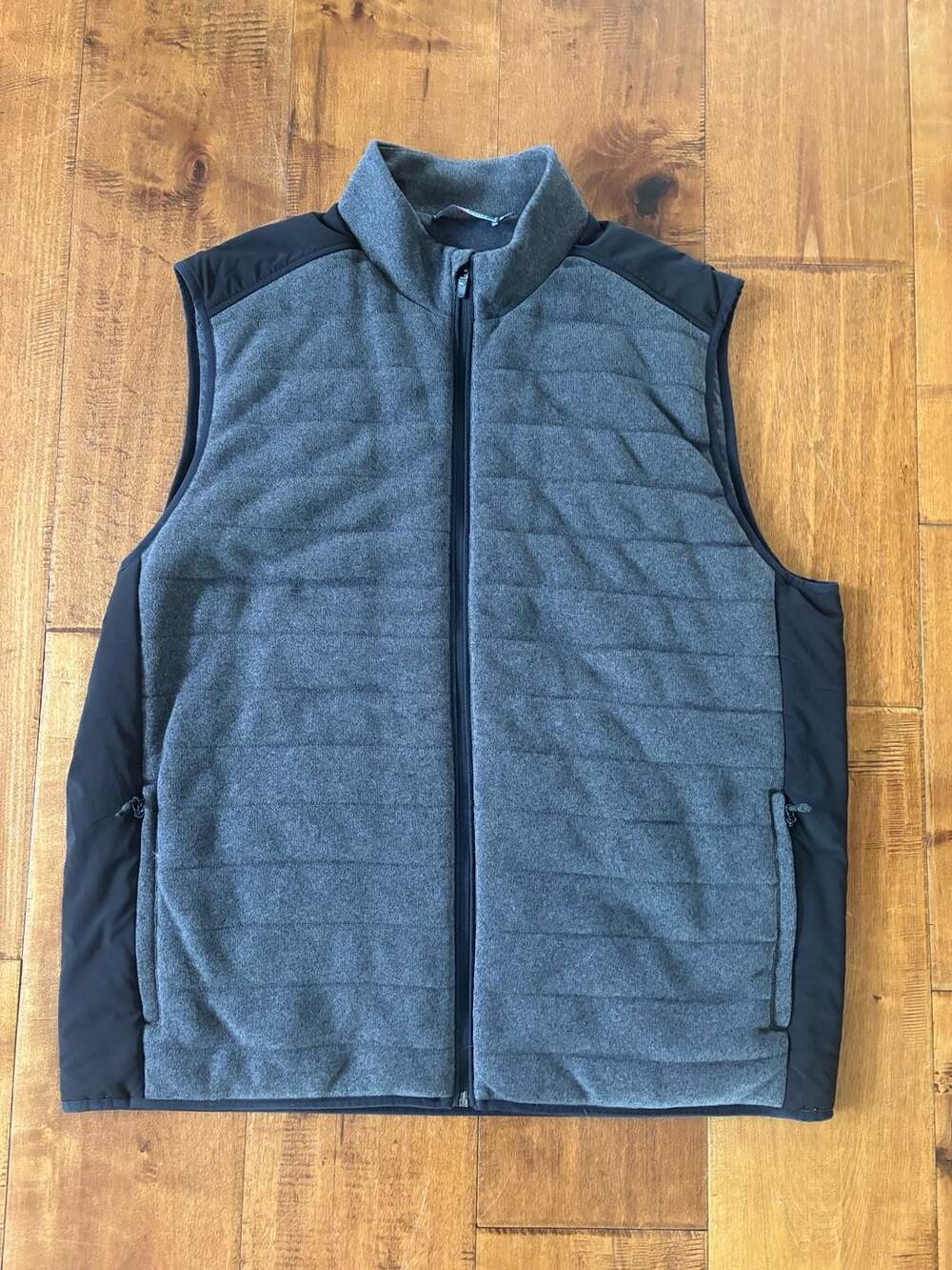 Vineyard Vines Performance Full Zip Quilted Fleece Vest Men's 2XL